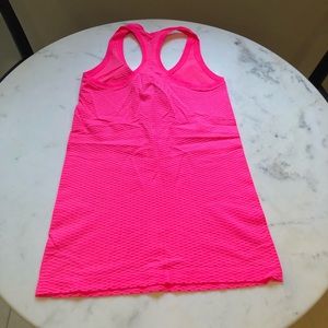VSX bright pink workout tank